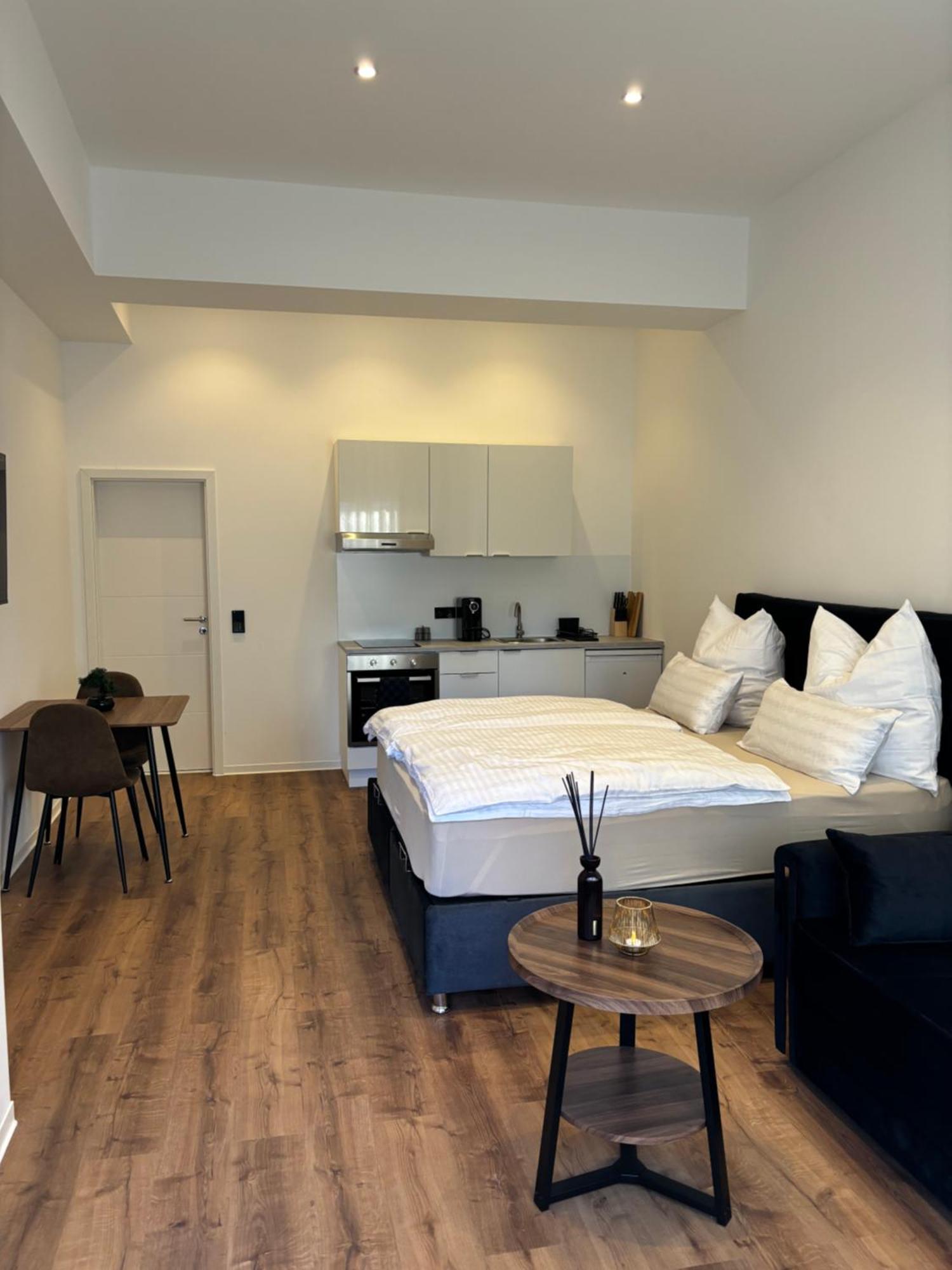Luxus Apartment Mit Whirlpool In Kiel Exterior foto